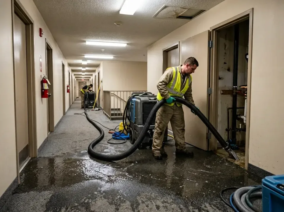 multi-unit-apartment-hallway-f-005 — frequently asked questions, Emergency Burst Pipe Water Extraction & Removal in Florham…